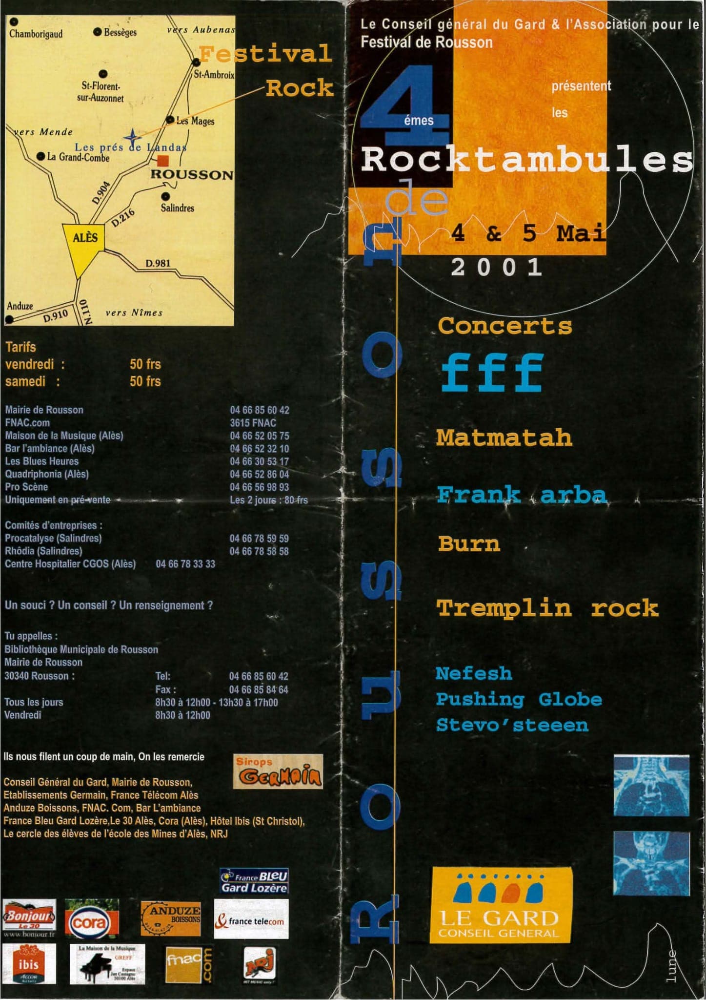 Affiche du festival Les Rocktambules 4
