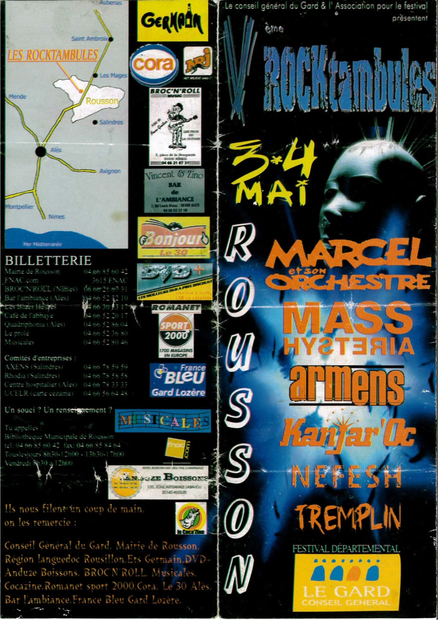 Affiche du festival Les Rocktambules 5