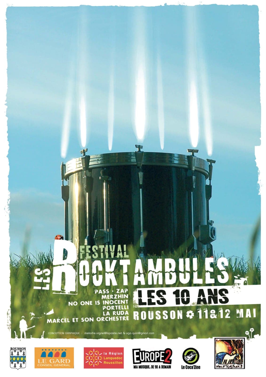 Affiche du festival Les Rocktambules 10