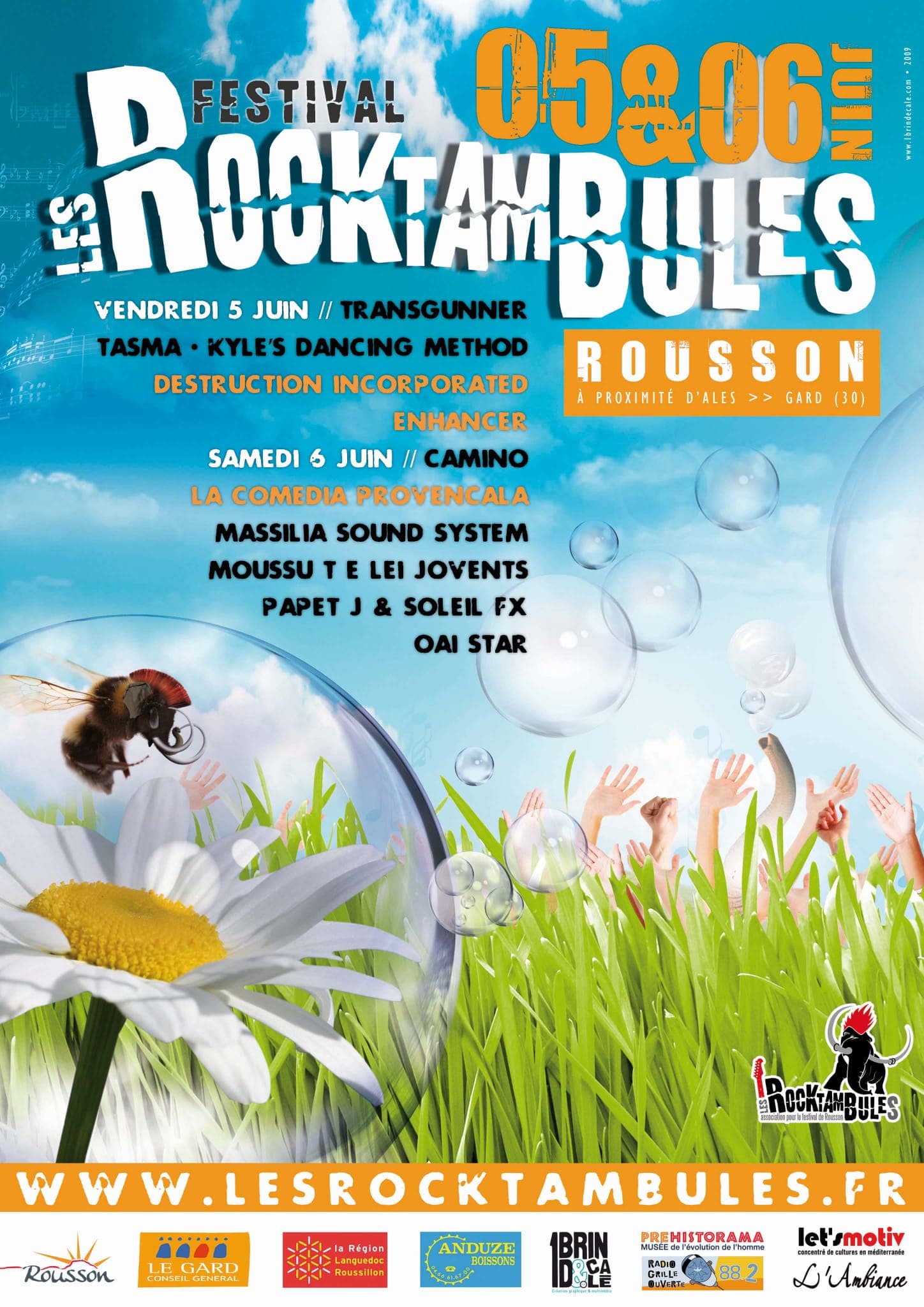 Affiche du festival Les Rocktambules 12