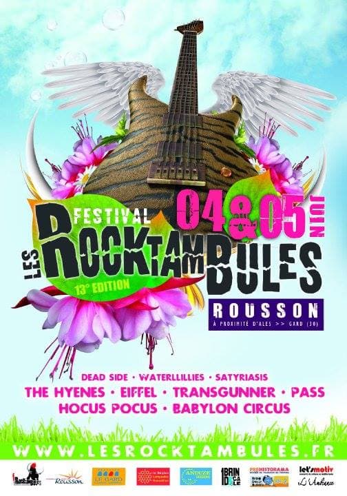 Affiche du festival Les Rocktambules 13