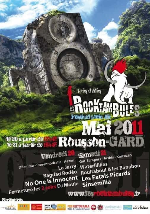 Affiche du festival Les Rocktambules 14