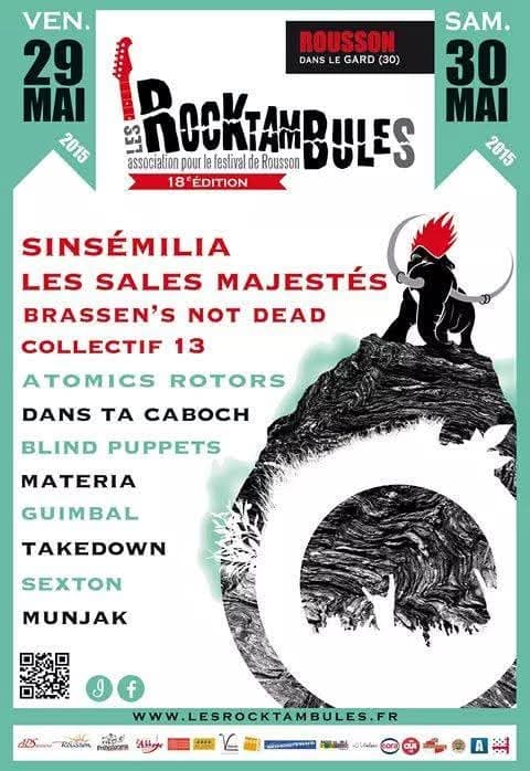 Affiche du festival Les Rocktambules 18